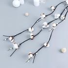 Декор тинги «Хлопок с шариками», h=150 см - Фото 1