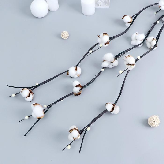 Декор тинги «Хлопок с шариками», h=150 см - Фото 1