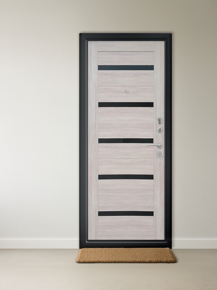 Входная дверь «Берлога. Тринити Луиджи», 870×2060 мм, левая, цвет ясень ривьера айс - Фото 1