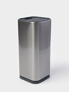 Подставка для ножей и ножниц Magistro «Металлик», 10×10×23 см, серебристая - Фото 1