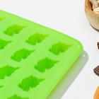 Форма для конфет и шоколада Доляна «Пони», силикон, 18×18×1 см, 16 ячеек, МИКС - Фото 3