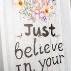 Крючки декоративные дерево "Единорог и цветочный венок" 30х24х2,8 см  (артикул 4267301)  большой выбор товаров оптом и в розницу по низким ценам с доставкой