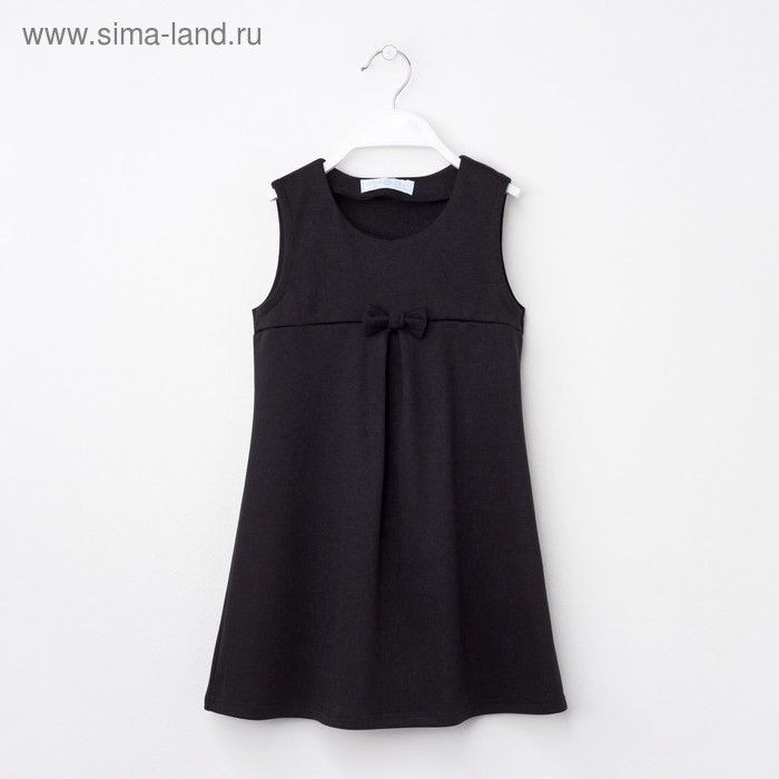 Платье KAFTAN рост 122-128, 34, чёрный - Фото 1