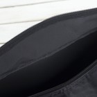 Сумка спортивная «Не просто быть лучшим на молнии», наружный карман, цвет чёрный - фото 10029487
