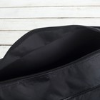 Сумка спортивная Sport- dress code на молнии, наружный карман, цвет чёрный - Фото 7