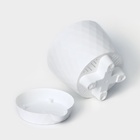 Горшок для цветов с прикорневым поливом «Румба», 1 л, белый - Фото 4