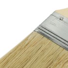 УЦЕНКА Кисть плоская ЛОМ, натуральная щетина, деревянная рукоятка, 2", 50 мм - Фото 5