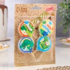 Свечи в торт «Динозаврики», 4×4.4 см, 4 шт. - Фото 2