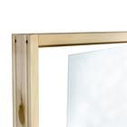 Дверь для бани и сауны «Сатин», размер коробки 190 × 70 см, 2 петли, 6 мм - Фото 4