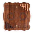 Набор игр 3 в 1: нарды, шахматы, шашки - Фото 2