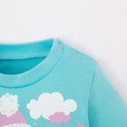 Комплект: джемпер и брюки Крошка Я "Flamingo", голубой, р.24, 68-74 см 4361394