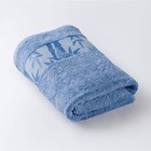 Полотенце махровое «Бамбук», размер 70х130 см, цвет голубой - фото 301270497