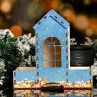 Чайный домик "Башенка. Зимняя сказка", натуральный,  20×20×8,6 см - фото 4275710
