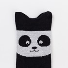 Носки детские «Панда», цвет чёрный, размер 12-14 - Фото 2