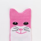 Носки детские «Котик», цвет розовый, размер 16-18 - Фото 2