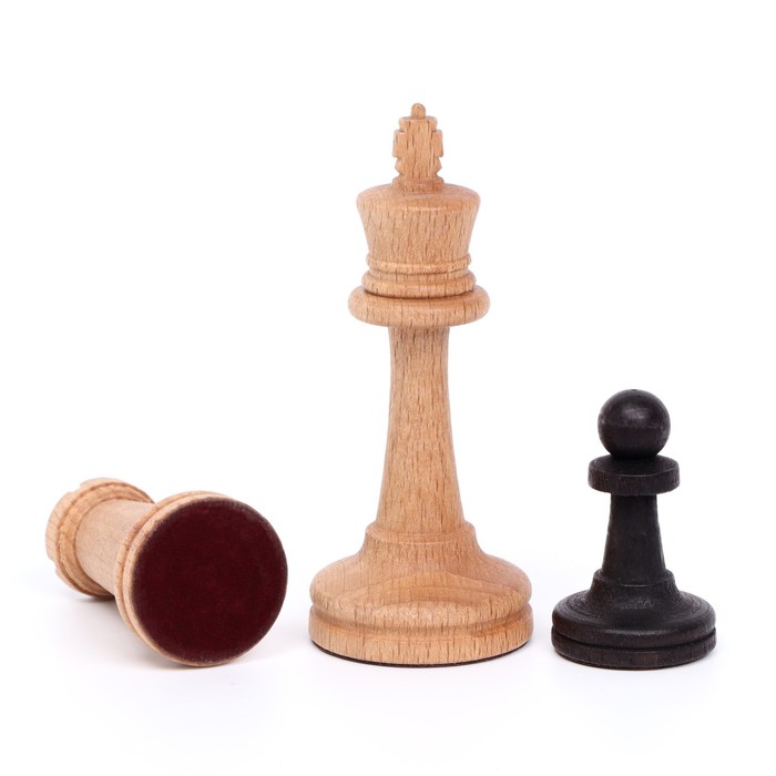 Шахматы турнирные 37 х 37 см "Баталия", утяжеленные, король h-9 см, пешка h-4.4 см - фото 1907012292