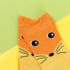 Носки детские «Лиса», цвет оранжевый, размер 12-14 - Фото 3