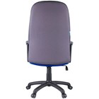 Кресло руководителя Helmi HL-E79 "Elegant", ткань TW синяя/серая - Фото 4