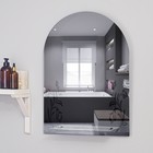 Зеркало «Букет», с пескоструйной графикой, настенное, с полочкой, 49,5×67 см - фото 8834341