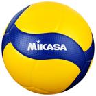Мяч волейбольный Mikasa V300W, микрофибра, клееный, 18 панелей, р. 5 - фото 4275758