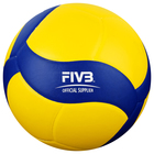 Мяч волейбольный MIKASA V330W, размер 5, PU, оф. парам. FIVB - Фото 5