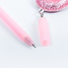 Ручка - пушистик "Тропическая. Фламинго", МИКС - Фото 5