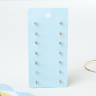 Серьги пусеты QF «На каждый день», 7 пар, набор принцесса, цвет МИКС - Фото 4