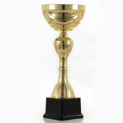 Кубок 134C, наградная фигура, золото, подставка пластик, 30×10×8.5 см