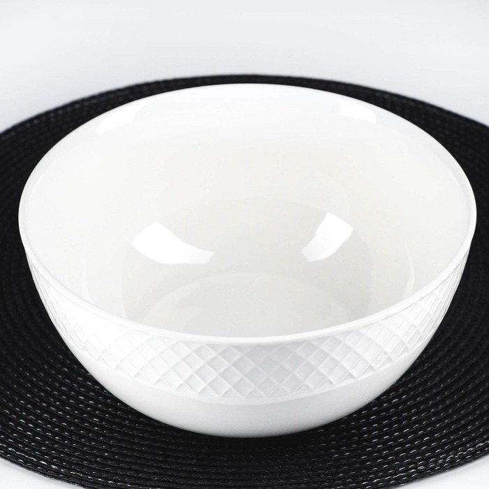 Салатник фарфоровый Wilmax «Юлия Высоцкая», 1,75 л, d=20 см, цвет белый - Фото 1