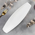 Блюдо Wilmax, 33×10 см, фарфор, белое - Фото 2