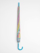 Зонт - трость детский «Радуга», полуавтоматический, 8 спиц, R=44/52 см, d=88 см, разноцветный - Фото 6