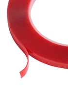 Клейкая лента TORSO, прозрачная, двусторонняя, акриловая, 8 мм × 7 м - Фото 4