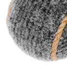 Когтеточка-шар из ковролина, 7.5 см - Фото 3