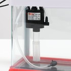 Аквариум SeaStar HX-180F в комплекте: LED-лампа, фильтр, 3,5 л, красный - Фото 9