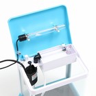 Аквариум SeaStar HX-180F в комплекте: LED-лампа, фильтр, 3,5 л, синий - Фото 5