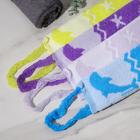 Мочалка для тела «Дельфин», 11×40 см, цвет микс - Фото 4