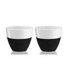 Чайный стакан VIVA Scandinavia Anytime, 300 мл, 2 шт, цвет чёрный - Фото 2