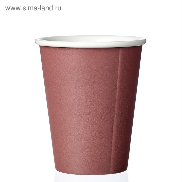 Чайный стакан VIVA Scandinavia Laurа, 200 мл, цвет бордо - Фото 1