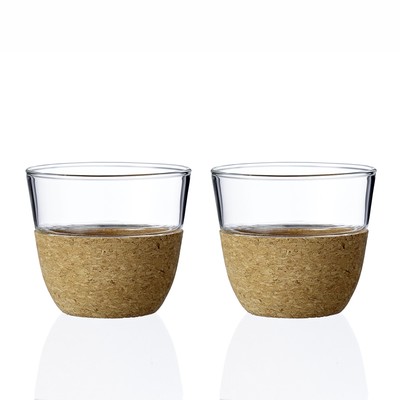 Чайный стакан VIVA Scandinavia Cortica, 200 мл, 2 шт, цвет прозрачный
