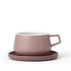 Чайная чашка с блюдцем VIVA Scandinavia Ella, 300 мл, цвет чайная роза - фото 298195840