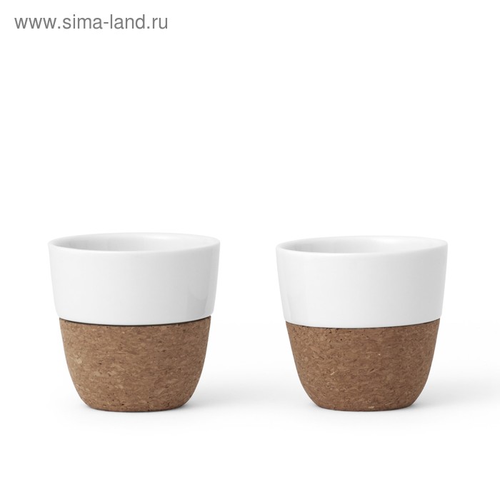 Чайный стакан IVA Scandinavia Lauren, 150 мл, 2 шт, цвет белый - Фото 1
