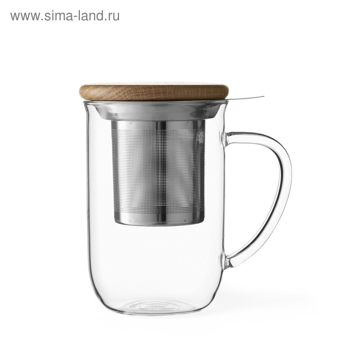 Чайная кружка VIVA Scandinavia Minima, с ситечком, 550 мл - Фото 1