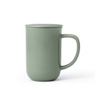 Чайная кружка VIVA Scandinavia Minima, с ситечком, 500 мл, цвет зелёный - фото 298195875