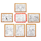 Раскраска объемная  из пластика № 1   МИКС - Фото 4