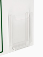 Информационный стенд «Уголок потребителя» 2 кармана (1 плоский А4, 1 объёмный А5), цвет зелёный - Фото 4