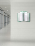 Информационный стенд «Уголок потребителя» перекидная система на 5 карманов А4, зелёный - Фото 2