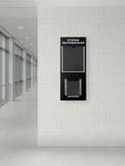 Информационный стенд «Уголок потреб», 2 кармана, с книгой,(1 плоский А4, 1 объёмный А5), шрифта белый - Фото 2