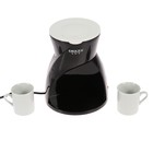Кофеварка DELTA LUX DL-8131, капельная, 450 Вт, 0.3 л, чёрная - Фото 3