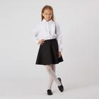 Блузка для девочки, цвет белый, рост 122 см - Фото 1