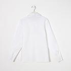 Блузка для девочки, цвет белый, рост 122 см - Фото 9